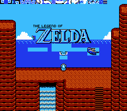 Zelda 1 - Born of a Legend (demo) Title Screen